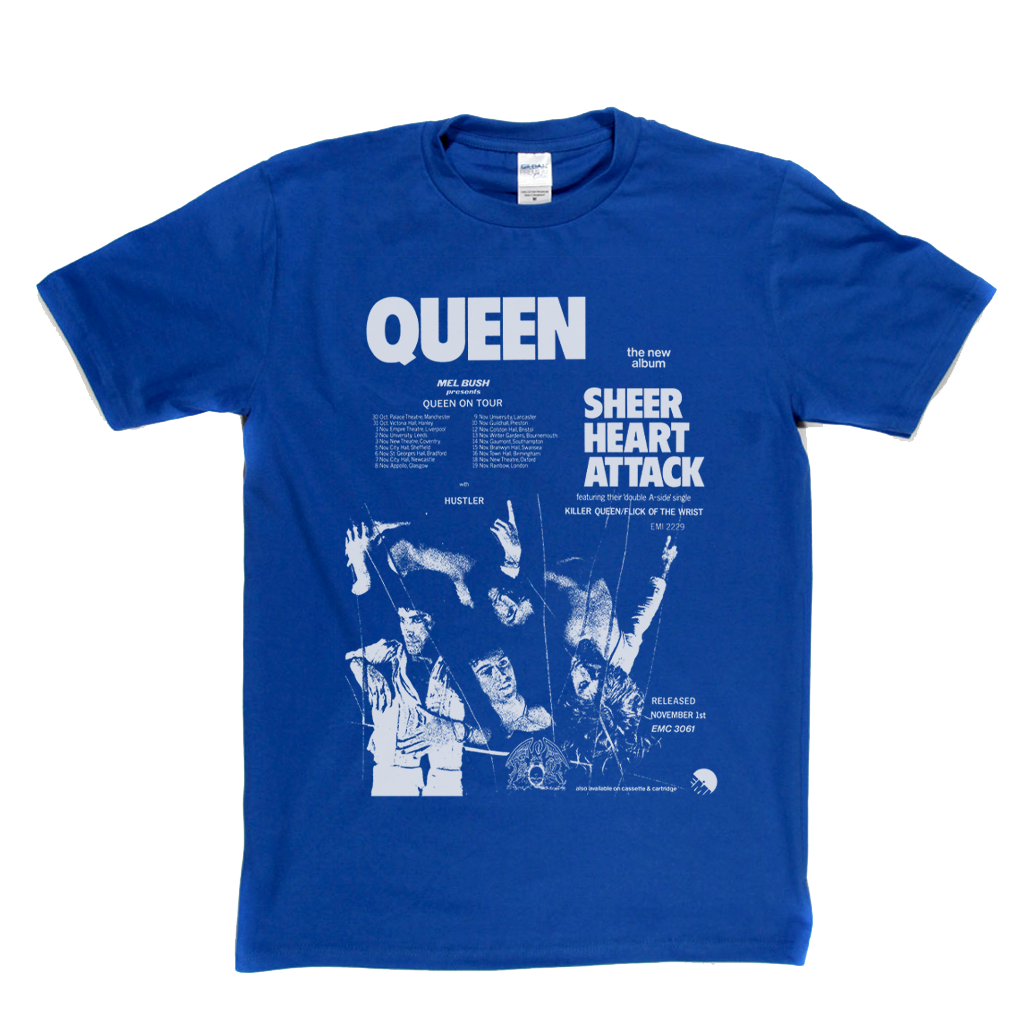 Queen Sheer Heart Attack Poster T-Shirt