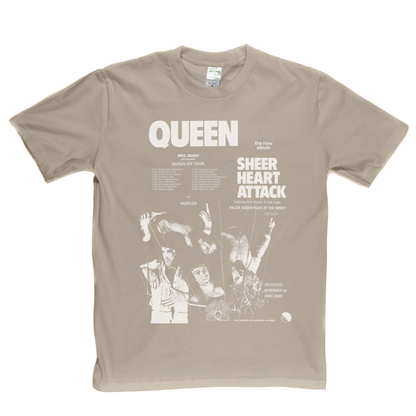 Queen Sheer Heart Attack Poster T-Shirt