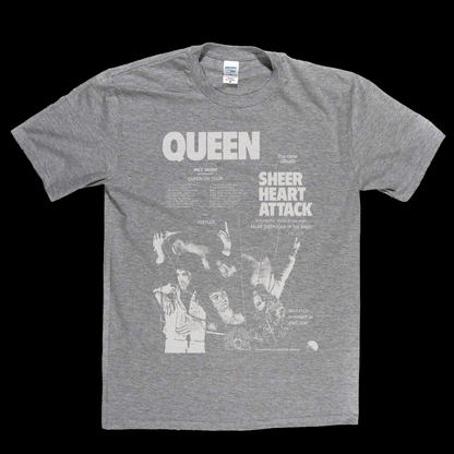 Queen Sheer Heart Attack Poster T-Shirt