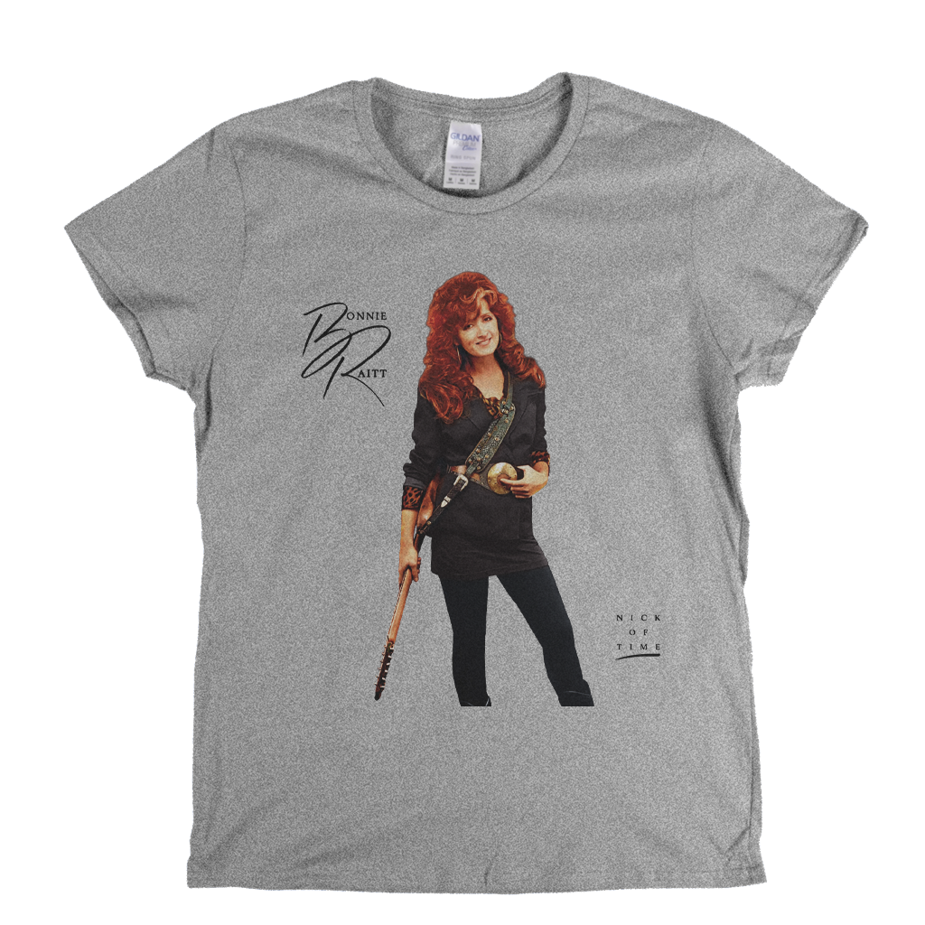 Bonnie Raitt Nick Of Time Womens T-Shirt