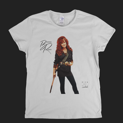 Bonnie Raitt Nick Of Time Womens T-Shirt