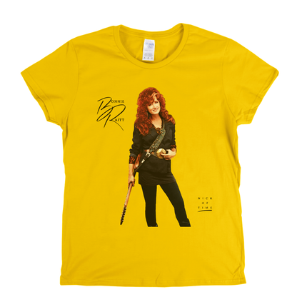 Bonnie Raitt Nick Of Time Womens T-Shirt