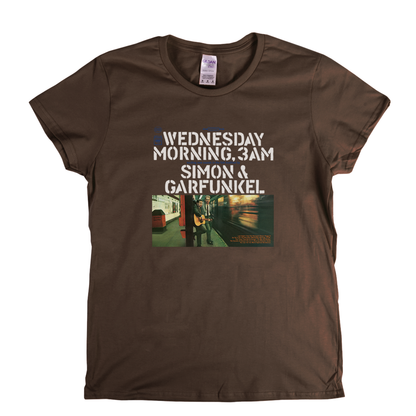Simon And Garfunkel Wednesday Morning 3 Am Womens T-Shirt