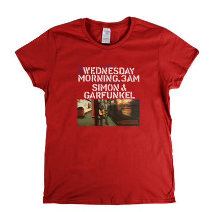 Simon And Garfunkel Wednesday Morning 3 Am Womens T-Shirt