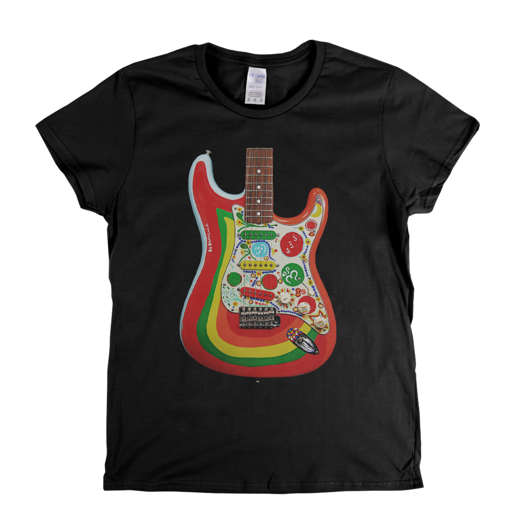 George Harrisons Rocky Guitar Womens T-Shirt
