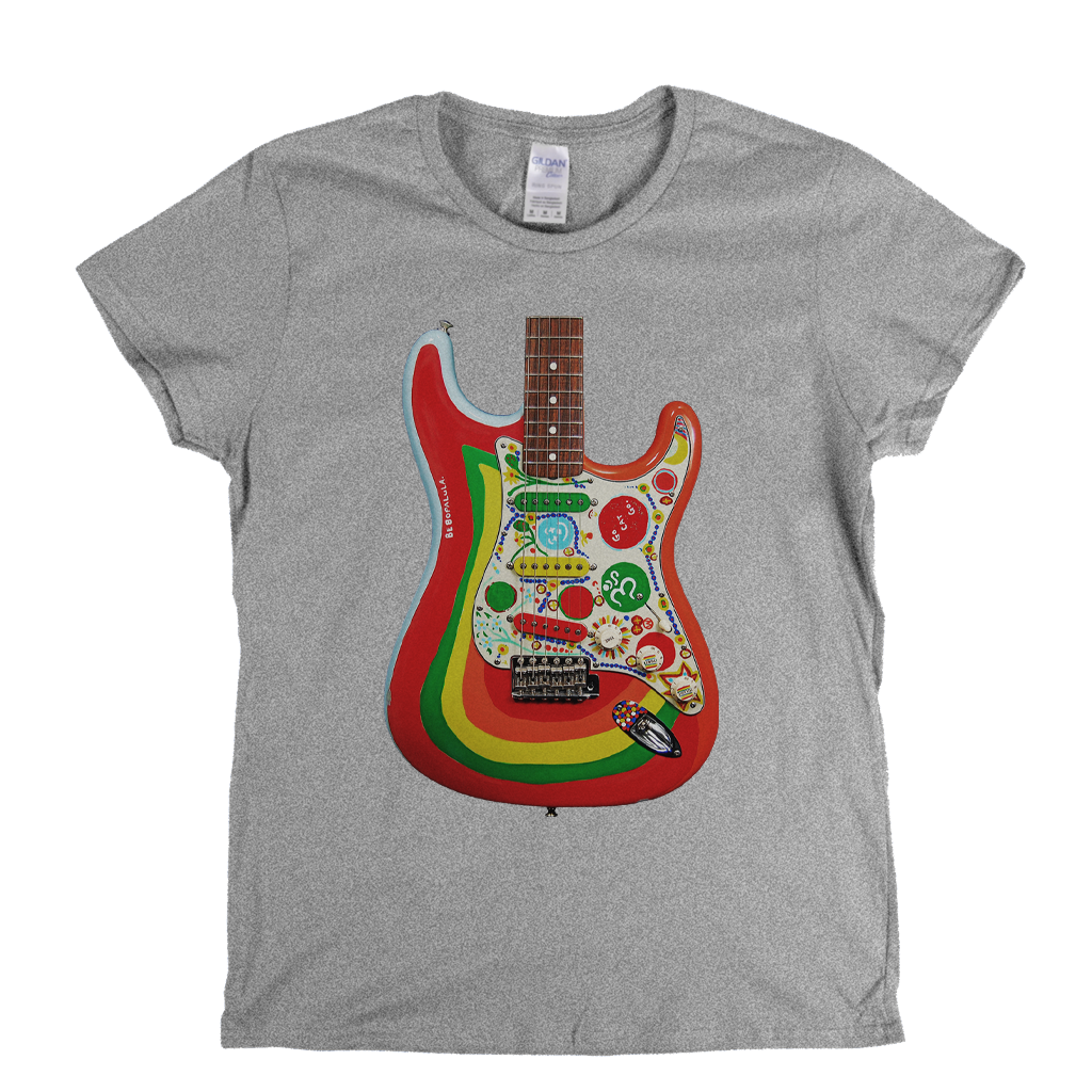 George Harrisons Rocky Guitar Womens T-Shirt