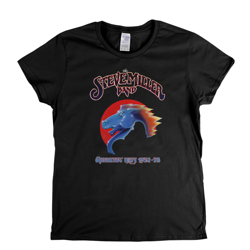 Steve Miller Band Greatest Hits 1974-78 Womens T-Shirt