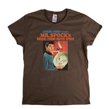 Mr Spocks Music From Outer Space Womens T-Shirt