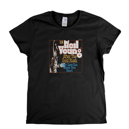 Neil Young After The Goldrush Single Womens T-Shirt