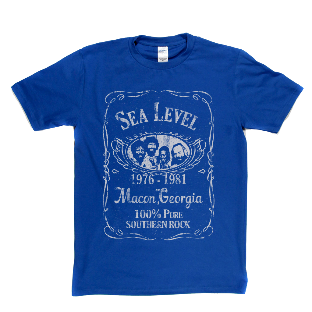 Sea Level Liquor Label T-Shirt