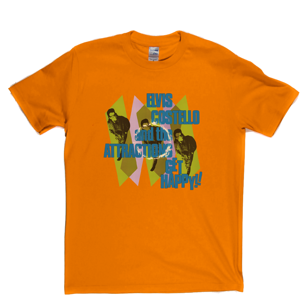 Elvis Costello And The Attractions Get Happy T-Shirt