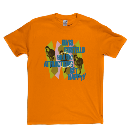 Elvis Costello And The Attractions Get Happy T-Shirt
