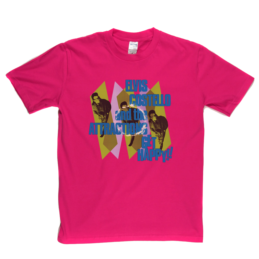 Elvis Costello And The Attractions Get Happy T-Shirt