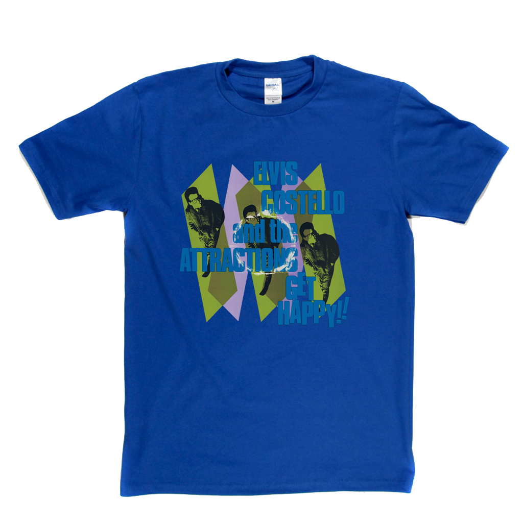 Elvis Costello And The Attractions Get Happy T-Shirt