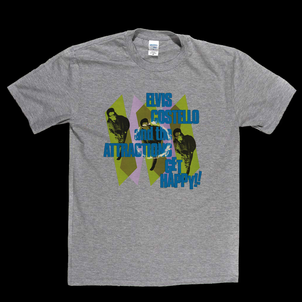 Elvis Costello And The Attractions Get Happy T-Shirt