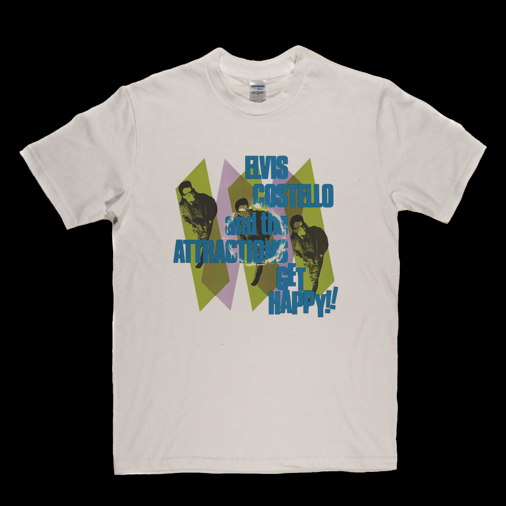 Elvis Costello And The Attractions Get Happy T-Shirt