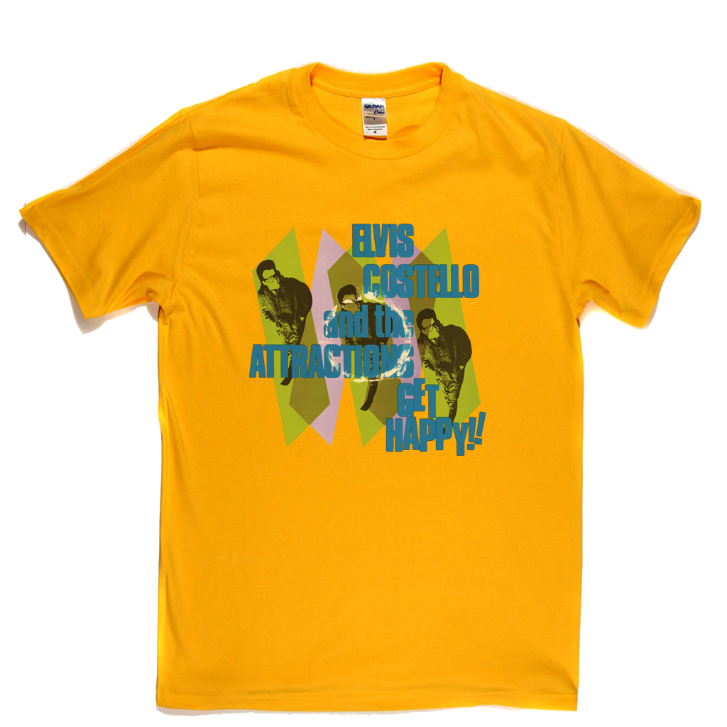 Elvis Costello And The Attractions Get Happy T-Shirt