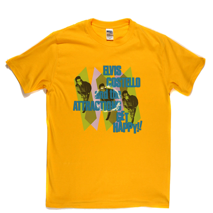 Elvis Costello And The Attractions Get Happy T-Shirt