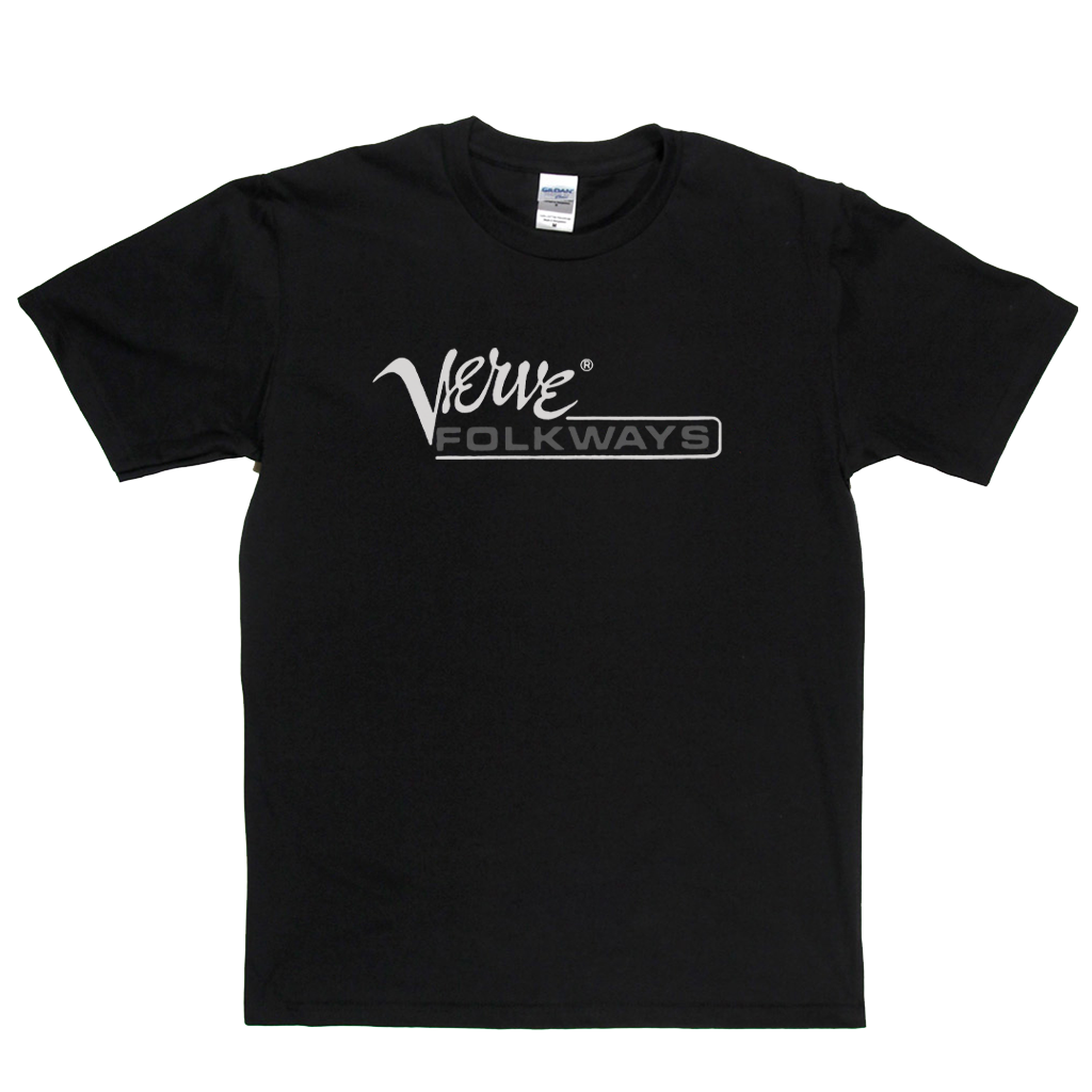 Verve Folkways Record Label Logo T-Shirt