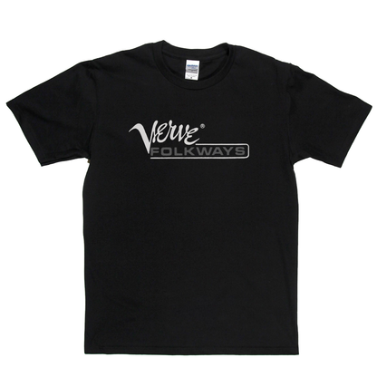 Verve Folkways Record Label Logo T-Shirt
