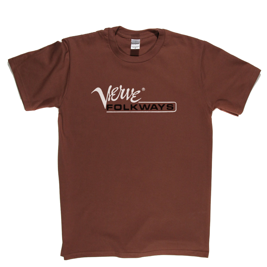 Verve Folkways Record Label Logo T-Shirt