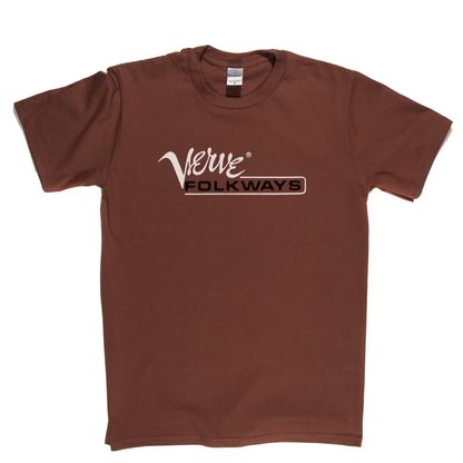 Verve Folkways Record Label Logo T-Shirt
