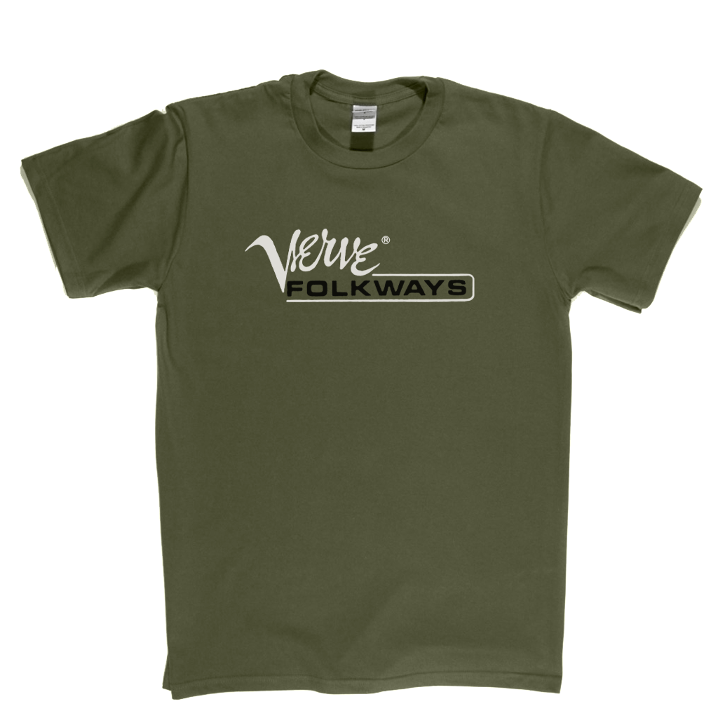 Verve Folkways Record Label Logo T-Shirt