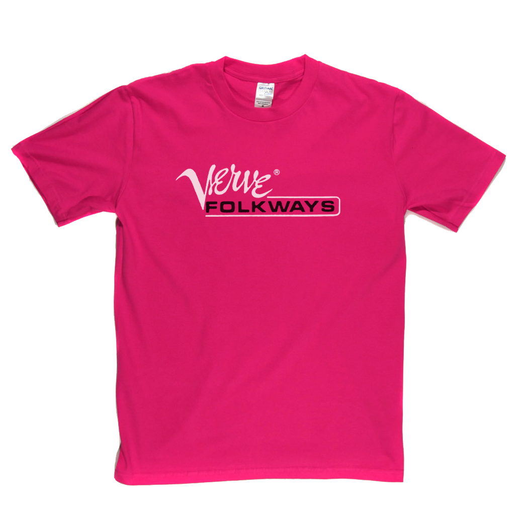 Verve Folkways Record Label Logo T-Shirt