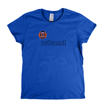 Island Record Label Logo Womens T-Shirt