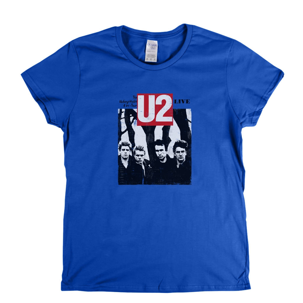 U2 The Unforgettable Fire Womens T-Shirt
