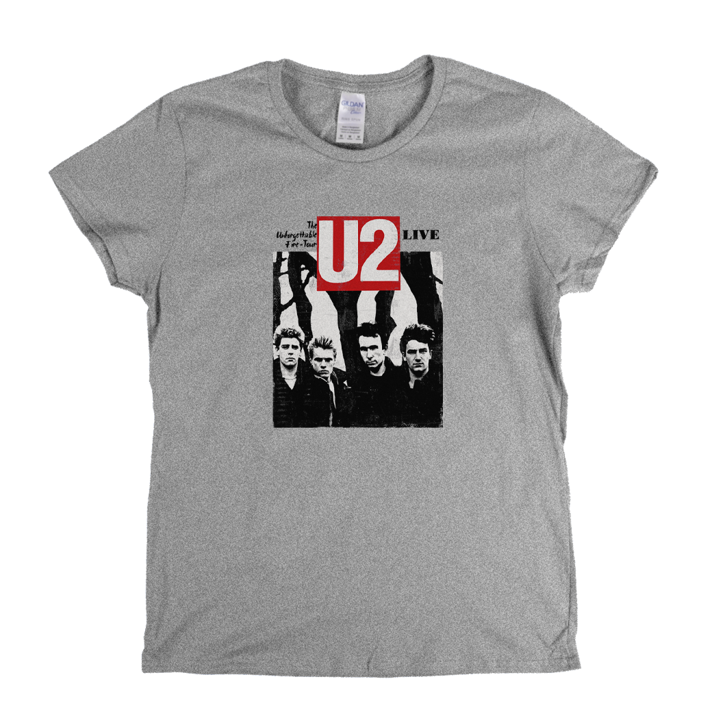 U2 The Unforgettable Fire Womens T-Shirt