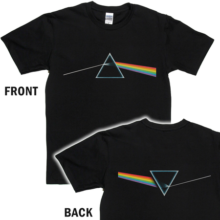 Pink Floyd Dark Side Of The Moon Front And Back T-Shirt