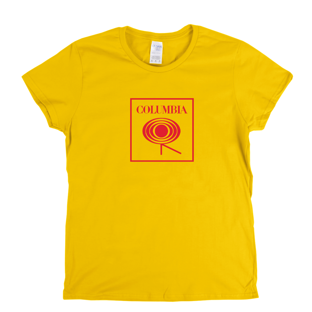 Columbia Record Logo Womens T-Shirt