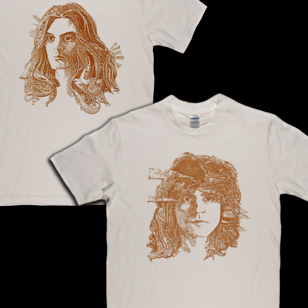 Marc Bolan And Mickey Finn Front And Back T-Shirt