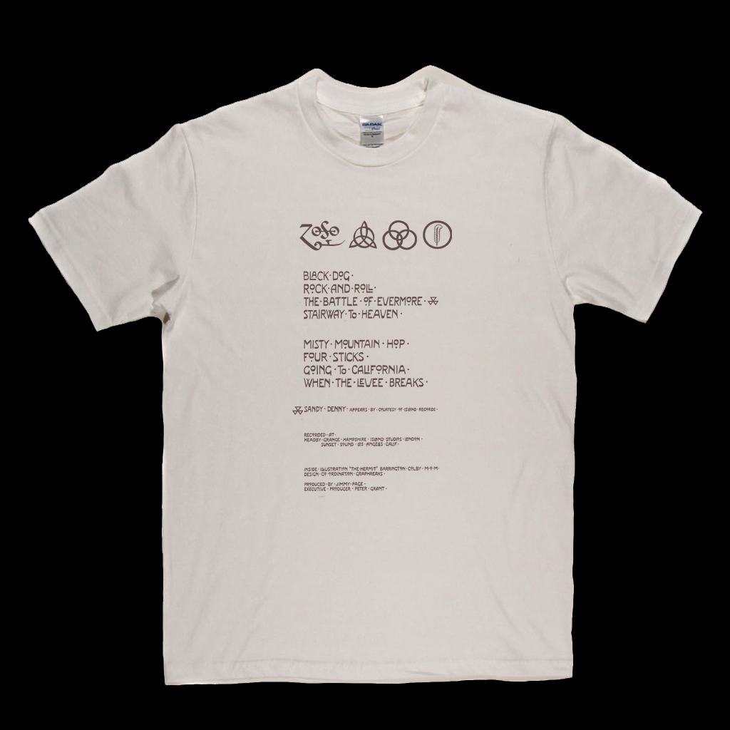 Led Zeppelin IV Inner Sleeve T-Shirt