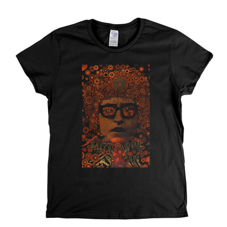 Bob Dylan Mr Tamborine Man Poster Womens T-Shirt