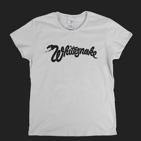Whitesnake Logo Womens T-Shirt