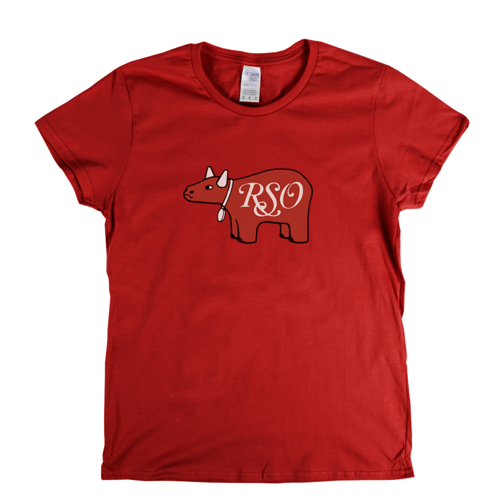 R S O Label Logo Womens T-Shirt