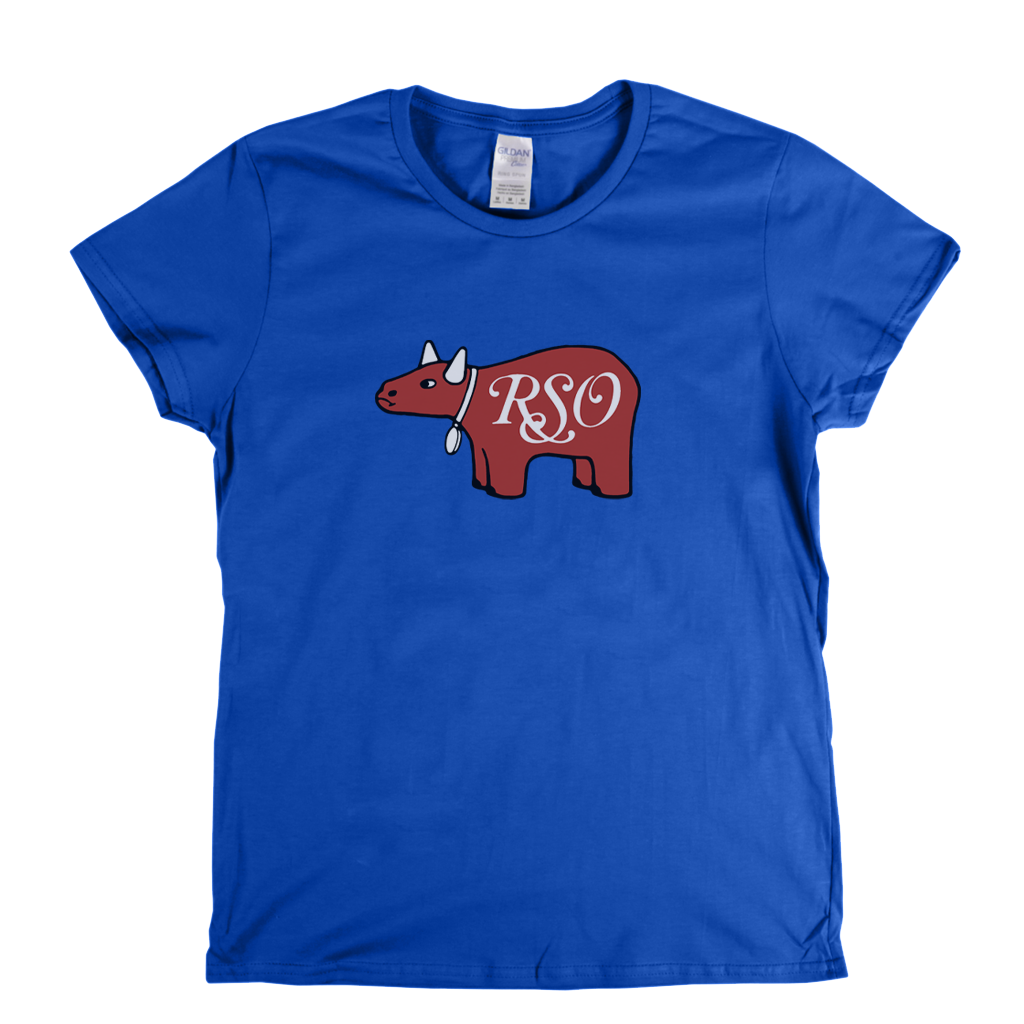 R S O Label Logo Womens T-Shirt