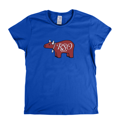 R S O Label Logo Womens T-Shirt