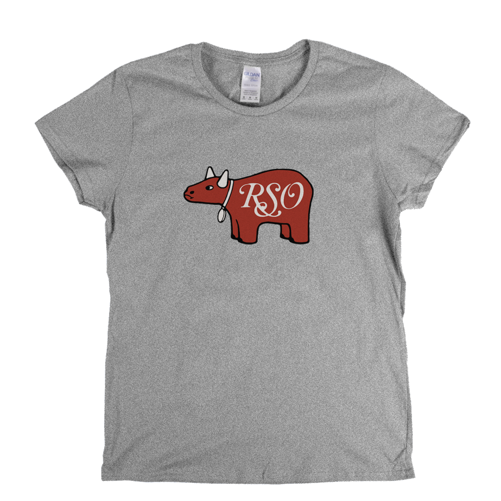R S O Label Logo Womens T-Shirt