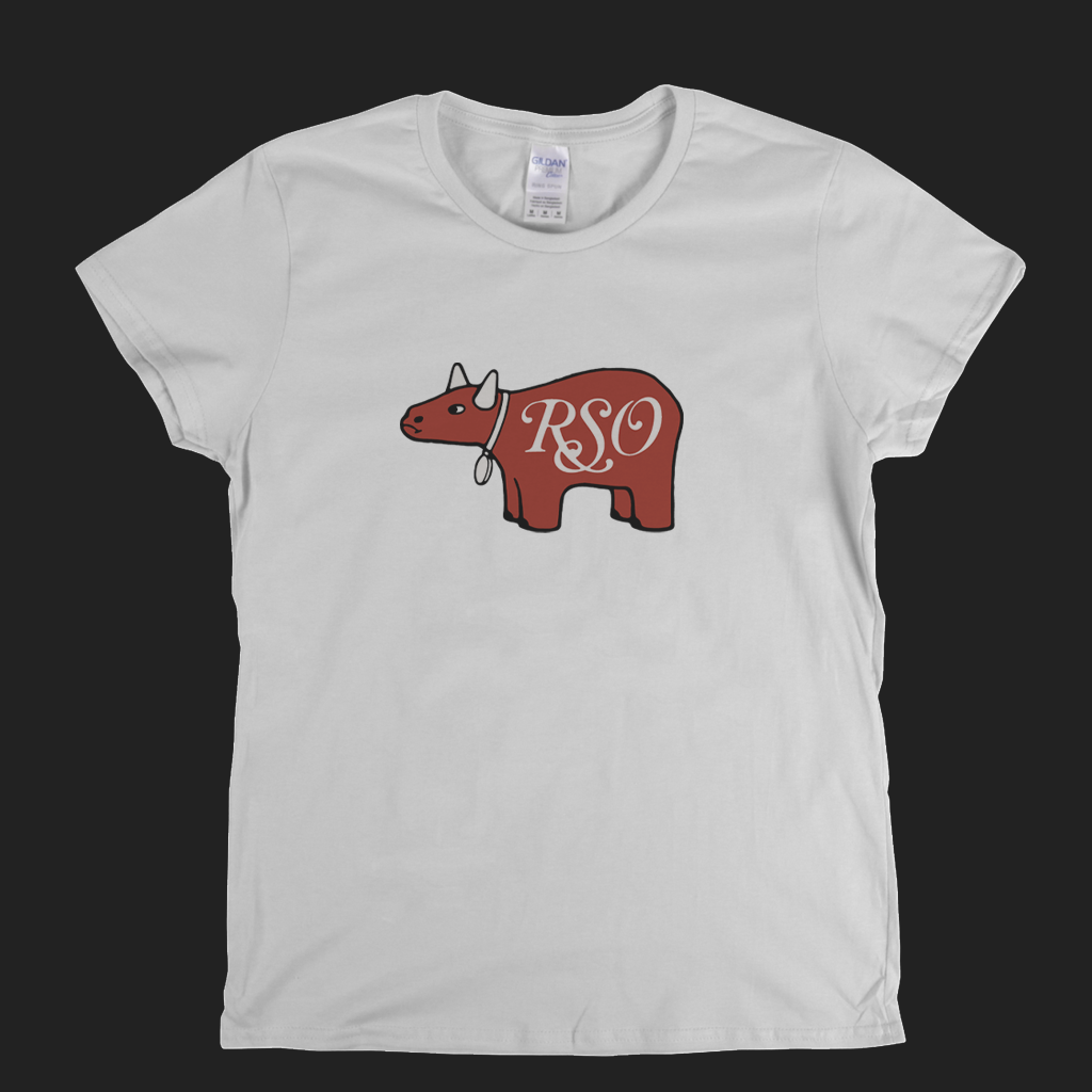 R S O Label Logo Womens T-Shirt