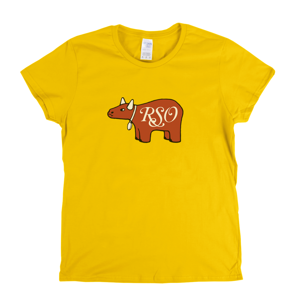 R S O Label Logo Womens T-Shirt