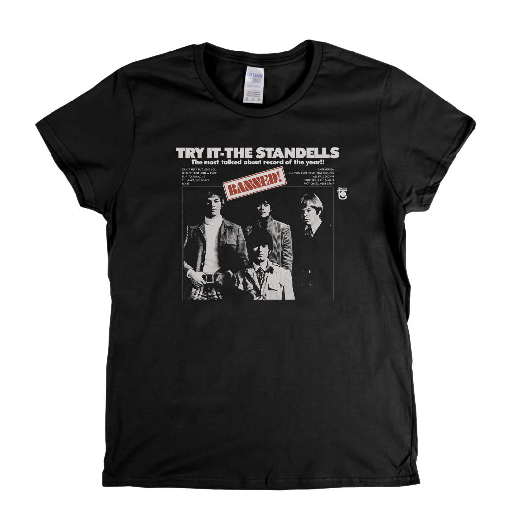The Standells Try It Womens T-Shirt