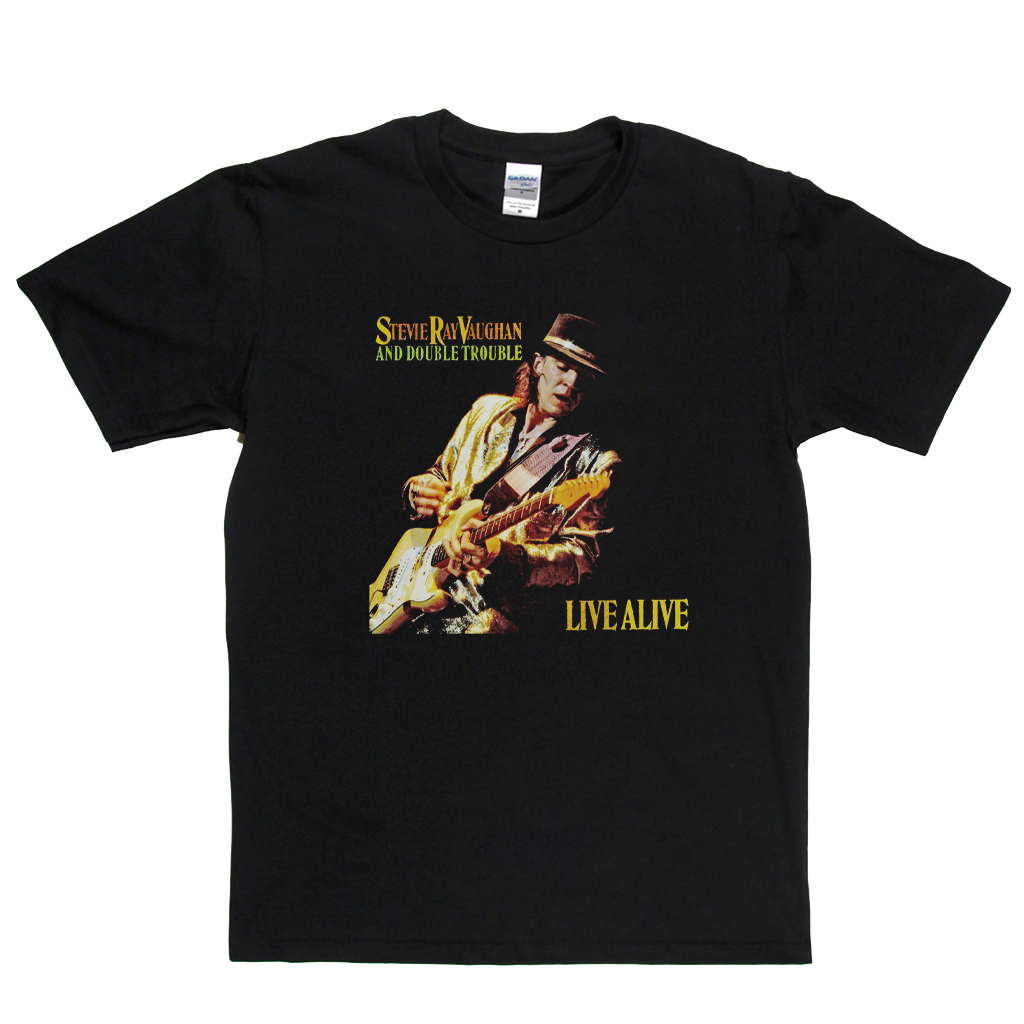 Stevie Ray Vaughan Live Alive T-Shirt