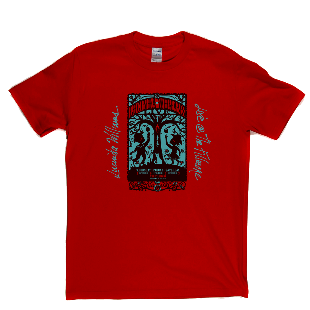 Lucinda Williams Live At The Fillmore T-Shirt