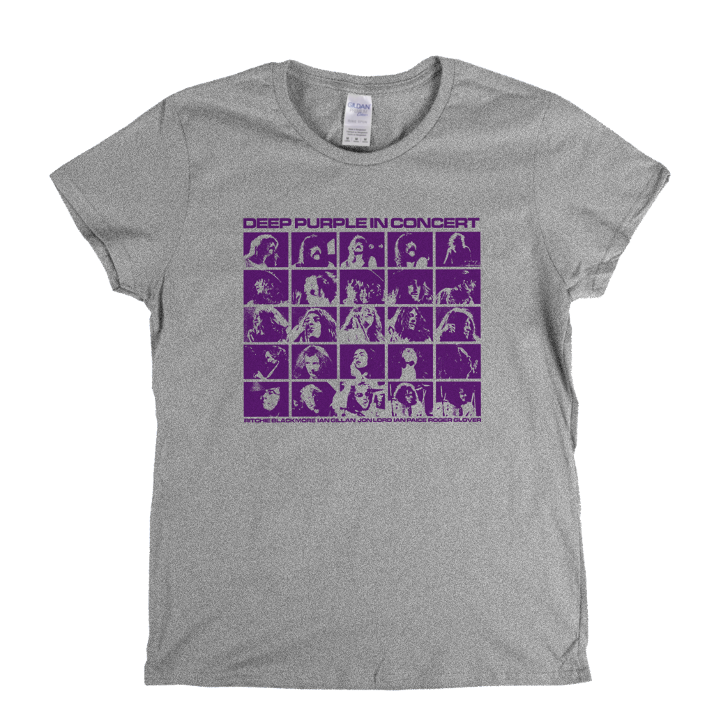 Deep Purple In Concert Womens T-Shirt