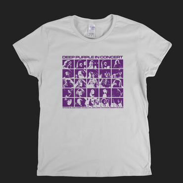 Deep Purple In Concert Womens T-Shirt