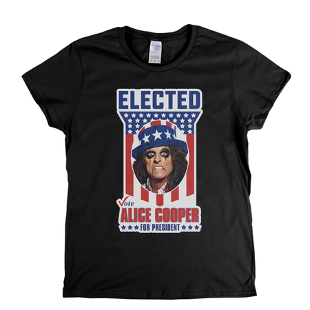 Alice Cooper Elected Womens T-Shirt