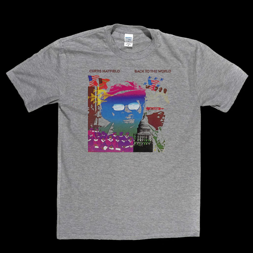 Curtis Mayfield Back To The World T-Shirt